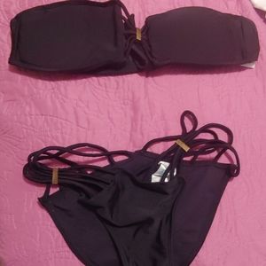 Two piece bathing suit